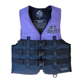 JETPILOT（ジェットパイロット）STRIKE 3バックル CGAナイロンベスト（Purple/パープル）ライフジャケット-JCI予備検査合格実績型