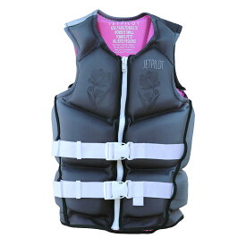JETPILOT（ジェットパイロット）レディース ライフジャケット (ブラック)　*AURORA CGA NEO VEST *JCI予備検査承認 ＃JA25304CGA