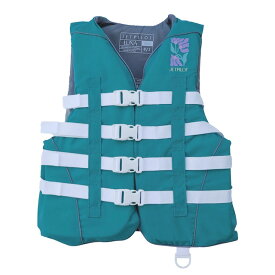 JETPILOT(ジェットパイロット)レディース ライフジャケット (Green)　*LUNA CGA NYLON VEST *JCI予備検査承認 ＃JA25376CGA