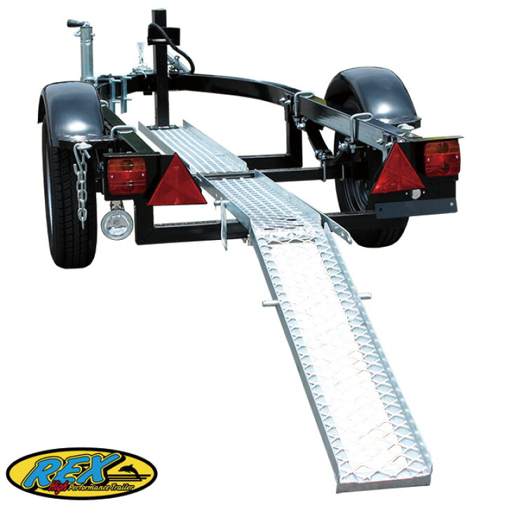 楽天市場】REX-JBTRB2輪車牽引専用 トレーラー※代引き不可※送料別途 
