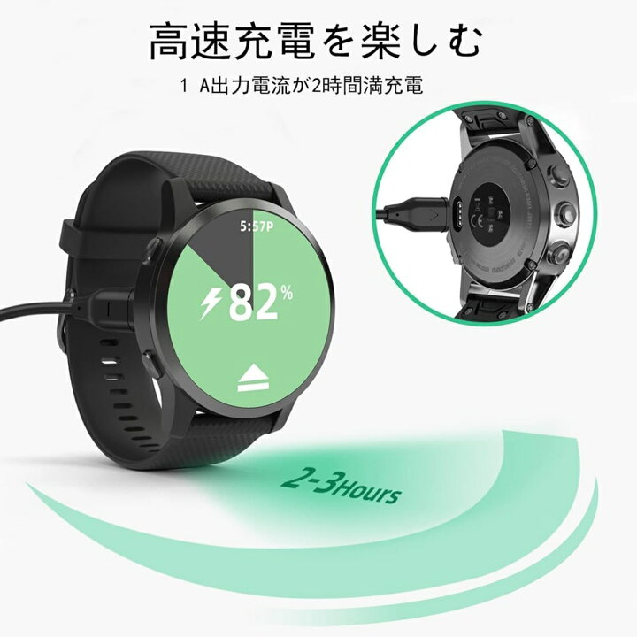 GARMIN FORERUNNER 255 Music本体 充電ケーブル付き（ガーミン 