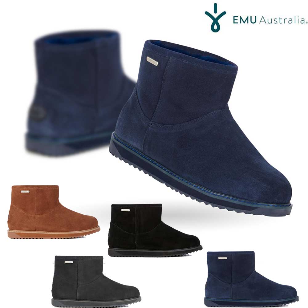 雨や雪の日でも履ける EMUの完全防水人気モデル 10 21-22POLA3点セット最安値に挑戦 EMU Australia 時間指定不可 エミュー Mini スエードブーツ Paterson ムートンブーツ 割引も実施中 パターソンクラシックミニ Classic