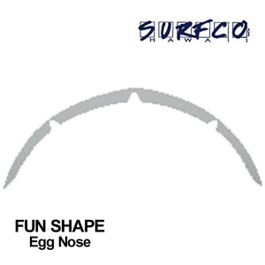 y30 Si |Cg 2{z SURF CO HAWAII T[tR nC t@{[hpm[YK[h FUN SHAPE Egg Nose T[t{[hm[YK[h T[tBh~ T[tBpi