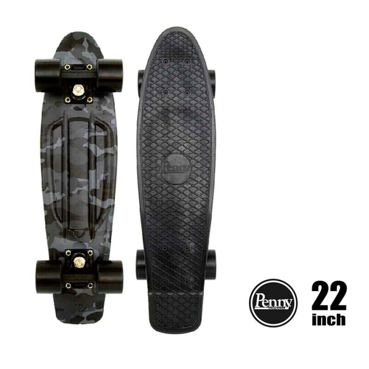 楽天市場】【平日13時までの注文は翌日配送】Penny Skateboards BLACK 