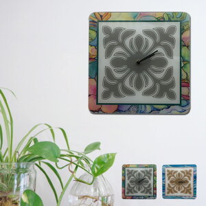 【30日 全商品 ポイント 2倍】 Colleen Wilcox クロック コリーンウィルコックス ハワイアンキルト型壁掛け時計 インテリア時計 小物 雑貨 人気商品