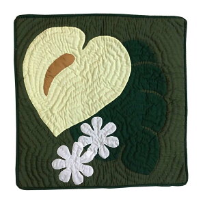 ySS SiőP23{ zz nCALg 45cm×45cmp NbVJo[ AXE eBA O[  Hawaiian quilt CeA nCAG
