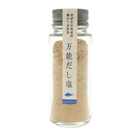 【スーパーセール ポイント 最大22倍 半額あり】 万能だし塩 40g 多具里 三角屋水産 西伊豆 伝統保存食 潮かつお 鰹節 いわし節 昆布 椎茸 ほたて 無添加調味料 ご飯 おにぎり 肉料理 魚料理 鍋料理 麺 料理 BBQ キャンプ アレンジいろいろ くせになる