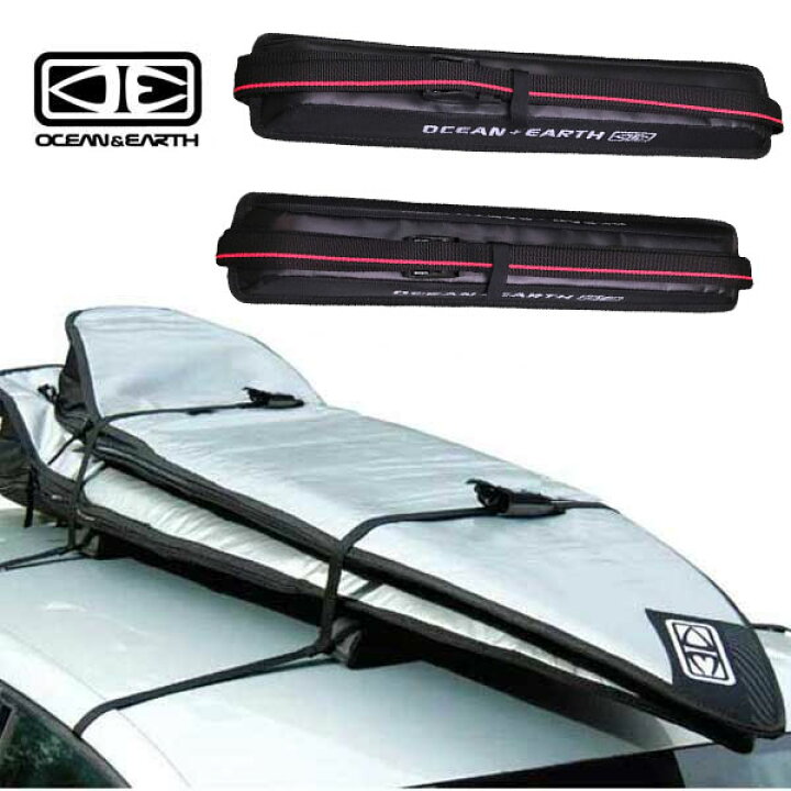 楽天市場 16日まで エントリーでp5倍 クーポン有 サーフボードキャリア サーフボード ルーフキャリア カー用品 Ocean Earth Rap Rax シングル オーシャンアンドアース ラップラックス ファンボード ショートボード 車 載せる サーフィン 伊豆下田海の目の前 白浜