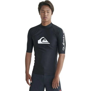 �y18�� �S���i �|�C���g 2�{�z QUIKSILVER �N�C�b�N�V���o�[ �����Y ���b�V���K�[�h ALL TIME SR QLY241022 �V���[�g�X���[�u ���� �j���p �T�[�t�B�� �}�����X�|�[�c �� �u���b�N �� �z���C�g S M L XL UPF