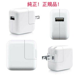 未使用品アップル純正部品Apple iphone 10W USB 電源アダプタ iPad mini iPad Air iPhone等 DC5.1V 2.1A急速充電器/iPad本体標準付属品/バルク品