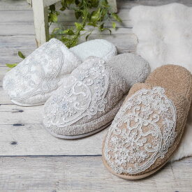 【限定！最大1500円クーポン配布中】 トルコ製 オリジナル スリッパ パッチワーク 刺繍 ルームシューズ コットン100% 厚底 チュールレース おしゃれ ホームテキスタイル 自宅用 ふわふわ 足に優しい 女性用 メンズ ぴったり トルコ ブランド 高級感