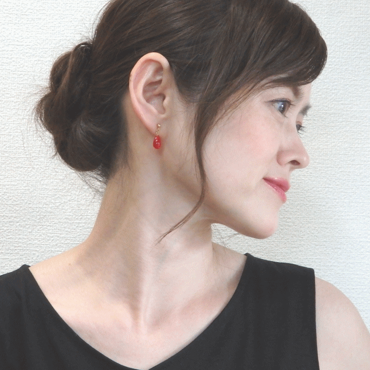 【おまとめ、イヤリング変更、ブレスレット&チョーカー(赤&紫)】 楽天市場】【愛と勇気の姫様ピアス】赤いしずく型のアクセサリー