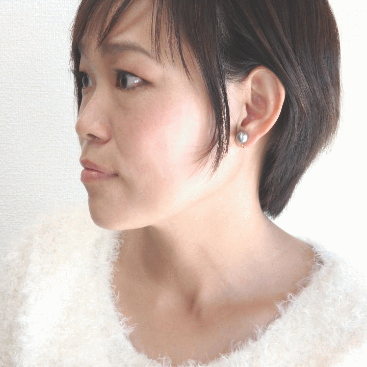 楽天市場】こぼれるパール・バロック淡水ピアス＆イヤリング『小さめ