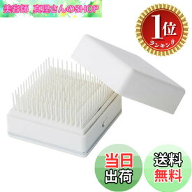 【楽天ランキング1位獲得】【送料無料】SALONIA サロニア スクエアイオンブラシ 色：ホワイト、サイズ：65x65x40mm