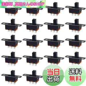 �y���������z�}�C�N���X���C�h�X�C�b�` �i20�Z�b�g�j 2�|�W�V���� 3P �d�����ꐧ�� �d�q���i �p���[�X�C�b�` �X�C�b�`�g�O���X�C�b�` DIY �d�q�v���W�F�N�g�p