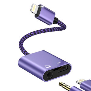 yz2in1 iphone CzWbN [d + y  2IN1 iphone Cz ϊA_v^ Lightning - 3.5mm CzWbN GAEF 0.14m ϋviC CgjO CzWbN ϊ IOSΉ 
