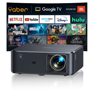 yzyJBLXs[J[Google TVځzYaber K2s vWFN^[ ƒp 1000ANSIPx 1080p vWFN^[ 4kΉ I[gtH[JX&`␳ 7000+AvΉ TVhO WiFi 6 u