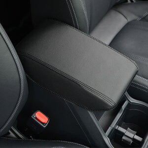 【送料無料】Fucaten 適合 スバル フォレスター SK系(2018年7月~現行) アームレストカバー コンソール カバー ドレスアップセンター コンソールボックス (ブラック)