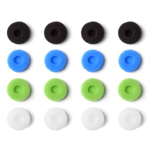 【送料無料】NICEHCK イヤホンパッド スポンジ製 交換用 イヤホン用イヤークッションカバー 24個入り(12ペア) 高弾性 耐久性 DIYイヤホンのアクセサリー EB2S、B70、Traceless、EBX21、ST-10s、RW-2000