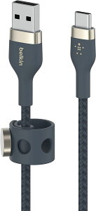 yzBelkin USB-A to USB-C ґgVRP[u iPhone 15/iPad mini/iPad Pro/iPad Air/Galaxy/AndroidX}[gtHE^ubgΉ ϋv USB-IFF 1[g u[ BOOST CHARGEFlex CAB010bt1MBL