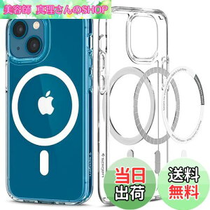 yzSpigen iPhone13MiniP[X MagSafe }Olbg ϏՌ ČRMILKi擾 2d\ 菝h~ }OZ[t KpJo[ CX[dΉ EgEnCubh }O ACS03322 (zC