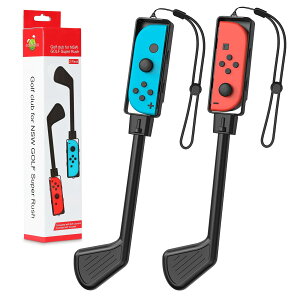 【送料無料】Switch マリオゴルフ ゴルフロッド ATiC マリオゴルフ スーパーラッシュ 専用 ジョイコン用 ハンドルグリップ Switch Joy-Con MarioGolf SuperRush 対応 ニンテンドー Switch/Switch OLED ブラック