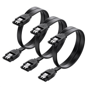 yzCable Matters SATA P[u iXg[g^j Sata3 P[u 45cm 3{Zbg 6 GbpsΉ b`t SSDHDD Sata3 VA ATA3 P[u SSD P[u ubN