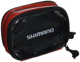 【送料無料】シマノ(SHIMANO) ツインフルオープンポーチ PC-021I レッド