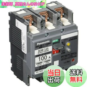 yzpi\jbN(Panasonic) Rdu[J BJW-125^ 3P3E OCt 100A 30mA [^ی쌓p BJW31003K