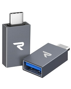 yzRampow USB Type C & USB ϊA_v^yZbgzOTGΉ MacBook, iPad Pro, Sony Xperia XZ/XZ2, Samsung S10Ȃǃ^Cvc@Ή USB-C & USB 3.0 5Gbpsf[^]