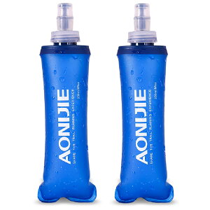 【送料無料】Azarxis ハイドレーション ボトル 折りたたみ水筒 TPU 水筒 携帯式ボトル ウォーターボトル ソフト フラスク 軽量 給水 ランニング マラソン 登山 トレイル サイクリング アウトド
