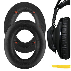 yzGeekria C[pbh QuickFit ݊ pbh HyperX Cloud Revolver, Cloud Revolver S Gaming Headset wbhzɑΉ pbh C[/C[Jbv (veCU[/ubN)