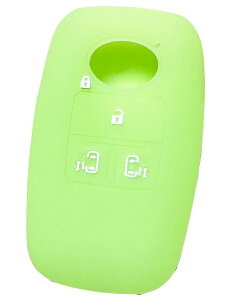【送料無料】【IKT】ダイハツ・トヨタ車用 スマートキー用シリコンカバー 4ボタン 蛍光グリーン/新型タント(2019/7〜) / 新型タントカスタム(2019/7〜) / ルーミー(2020/9〜) / トール(2020/