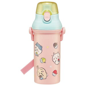 【送料無料】スケーター(Skater) 水筒 ちいかわ 480ml 子供用 抗菌 プラスチック製 子供に優しい 軽量 日本製 PSB5SANAG-A