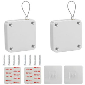 【送料無料】ドアクローザー 自動ドアクローザー ダンピングバッファー 引き戸クローザー 家庭用引戸クローザー 貼り付け ネジ 兼用 速度均一 静音 設置簡単 自動閉鎖 玄関 部屋ドア 住宅