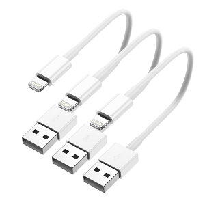 yzBSTOEM  iphone[dP[u 0.3m*3{ CgjO P[u usb to lightningR[h [d ϋv ACtHイd[ for iphone 14/13/12/11/8/7/6 Ipad Air Mini
