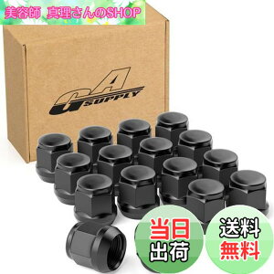 �y���������zGAsupply ���O�i�b�g M12 x P1.5 �z�C�[���i�b�g �e�[�p�[��60° ����24mm 19HEX �}�c�_/�_�C�n�c/�O�H�ɂɑΉ� �X�`�[���� 16�Z�b�g �u���b�N