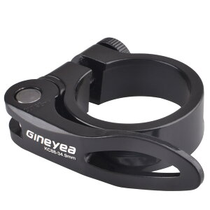 【送料無料】Azarxis シートポストクランプ 自転車用 28.6mm / 31.8mm / 34.9mm シートクランプ アルミ合金 取り付け簡単 クイックリリース 軽量 ロードバイク マウンテンバイク クロスバイク サイク
