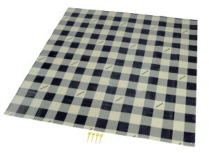 yzLveX^bO(CAPTAIN STAG) W[V[g }bg NbVW[V[g 180×180cm 1mm 2 [obOt s4{t MK`FbN UB-3062