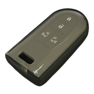 【送料無料】ZANEKO ルーミーキーケース適合トヨタダイハツ タンク タントキーカバー タントカスタム ウェイクキーホルダー新型ムーヴ キャンバス ムーヴカスタムスマートキーケース(ブラ