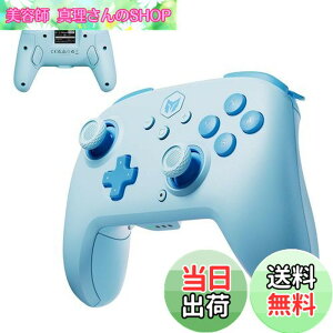 �y���������zBIGBIG WON Wireless Controllers, PC �R���g���[���[ Bluetooth����/�L���ڑ� �A�ˋ@�\ 4�K�iHD�U�� NFC�@�\ �w�ʃ{�^���t�� �v���O�����@�\ 1000mAh��e�ʃo�b�e���[ �W���C���Z���T�[���� Switc