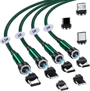 yz}Olbg-[dP[u 7s 3A}[d+f[^ʐM For Phone Type-C-[dP[u 3in1 [dR[h y9[q+ 4{Zbgz 540x] 0.5M+1M+1M+2M  Ligting USB-B P [u For Pad Air/P
