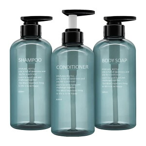 yzYeeco Vv[{g fBXyT[ lߑւ{g 500ml 3{Zbg