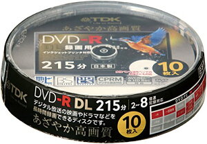 yzTDK ^pDVD-R DL(215) fW^^Ή(CPRM) zCgChv^u 2-8{ { Xsh10pbN DR215DPWB10PS