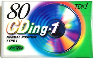【送料無料】TDK カセットテープ CDing-1 ノーマルポジション CD1-80G