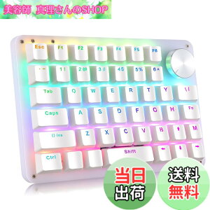 �y���������zKoolertron �Ў�L�[�{�[�h �m�u�t�� �}�N���L�[�{�[�h 45�L�[ �L���ڑ� ����f�o�C�X 4���C���[ ���J�j�J�� �v���O�����\ RGB �o�b�N���C�g �J�X�^�}�C�Y�\ �~�j �V���b�g�J�b
