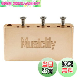 �y���������zMusiclily Ultra �u���X 36mm �V���[�gMIM�X�^�C�� �g�������u���b�N 10.5mm���s�b�`������Squier Pre-2020 Affinity�X�g���g�g�������u���b�W�p