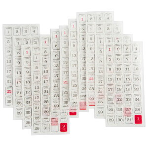 yzEUSTACE tV[ 12 365 蒠 V[ t DIY  a m[g XPW[ Ao L J_[ 蒠p XebJ[ 12V[g