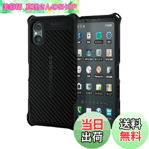 �y���������z�G���R�� Xperia 5 V SO-53D SOG12 �P�[�X �ϏՌ� ZEROSHOCK �l�p�_���p�[ �n�j�J���\�� �O���b�v�e�N�X�`���[ �X�g���b�v�z�[���t�� �u���b�N PMWX233ZEROGBK