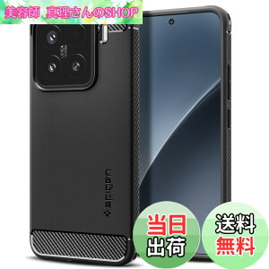 �y���������zSpigen Xiaomi 15 �P�[�X �ϏՌ� �w��h�~ �X�g���b�v�z�[�� TPU �ČRMIL�K�i�擾 ���C�����X�[�d �V���I�~�[ ���M�b�h�E�A�[�}�[ ACS08859 (�}�b�g�E�u���b�N)